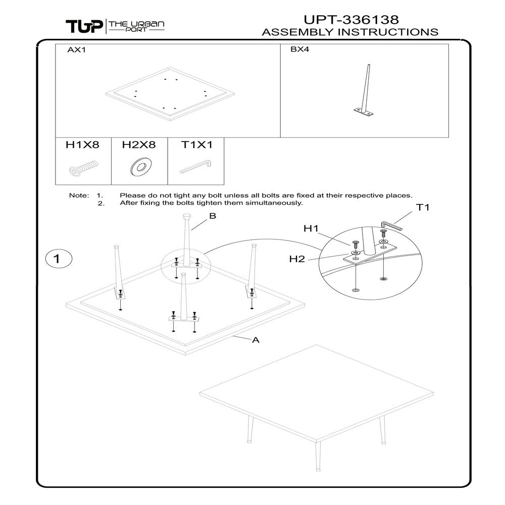 Taro Cocktail Table | 24 Inch Square Taupe Brown Marble Top | Indoor & Outdoor Patio Table | Black Metal Legs By The Urban Port