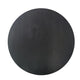 Sara Round Side End Table, 20 Inch Solid Mango Wood Top in Matte Black with Curved legs By The Urban Port