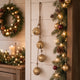 Roma 34" Cascading Hanging Bells | Gold Finish | Natural Jute Rope | Boho Rustic Decor By The Urban Port