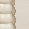 Jesina 69 " Sofa Console Table | Antique White Mango Wood | Stacked Beaded Legs By The Urban Port