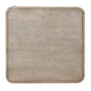Resa 38" Square Coffee Table with Shelf | S&blasted Finish | Distressed Brown Mango Wood By The Urban Port