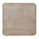 Resa 38" Square Coffee Table with Shelf | S&blasted Finish | Distressed Brown Mango Wood By The Urban Port