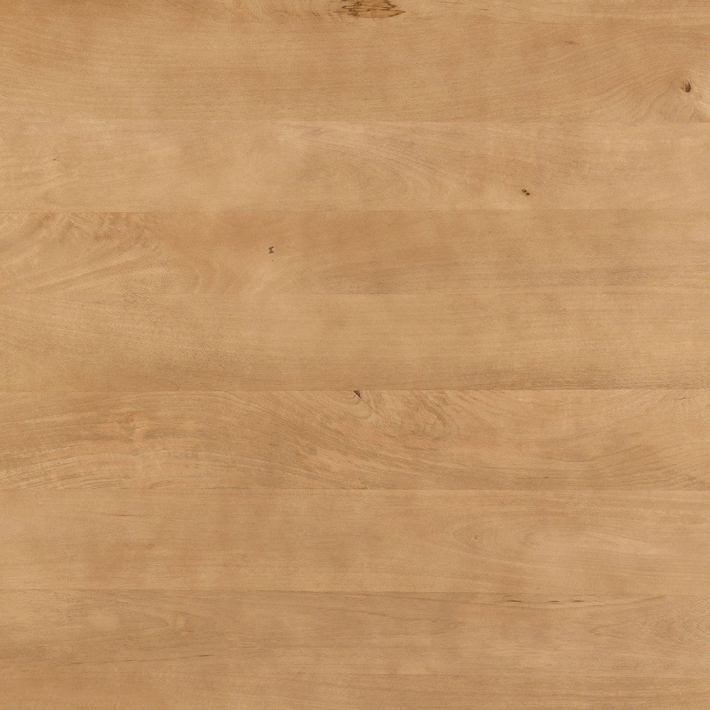 Hina 50"  Square Coffee Table | Exposed Joinery | Natural Brown Mango Wood | Japandi Style By The Urban Port