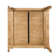 Hina 50"  Square Coffee Table | Exposed Joinery | Natural Brown Mango Wood | Japandi Style By The Urban Port