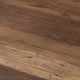 Kiosk 55 " Square Coffee Table | Reclaimed Wood | Rustic Brown Finish | Block Style Legs By The Urban Port