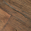 Kiosk 40 " Square Coffee Table | Reclaimed Wood | Rustic Brown Finish | Chunky Block Legs By The Urban Port