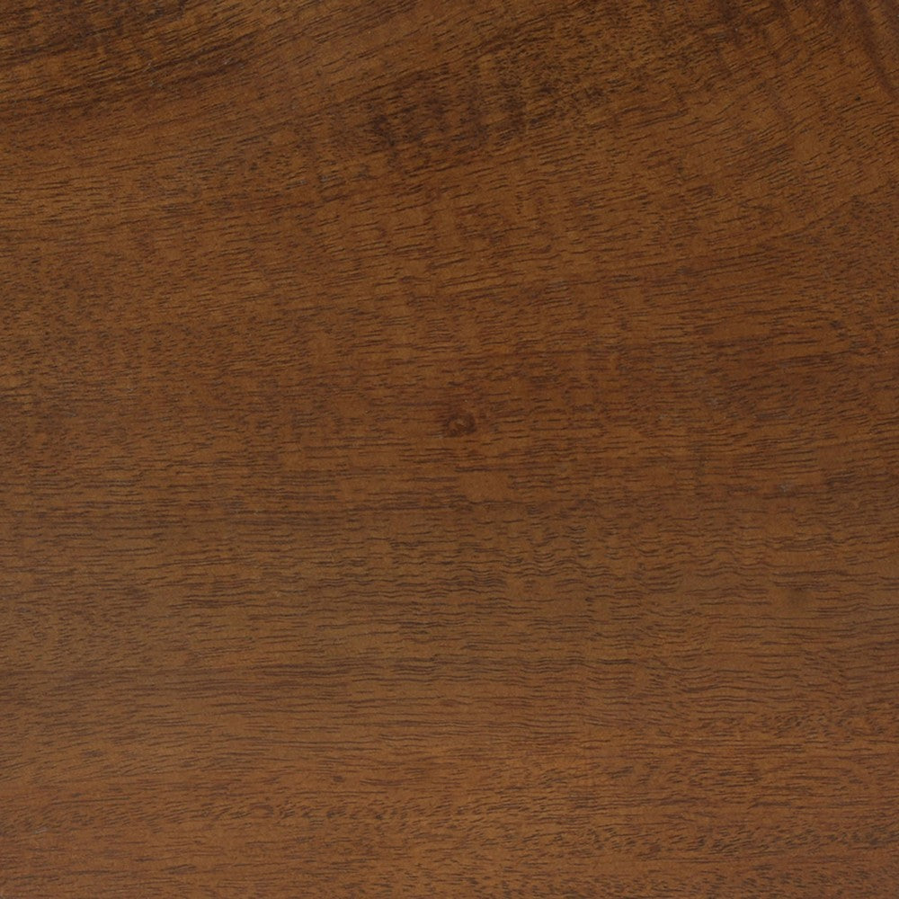 Jie Side End Table | Sculpted Pedestal Base | Walnut Brown Mango Wood | 18.5" By The Urban Port