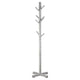 Hiya Freestanding Hat, Coat Rack | 8 Branch Hooks | Whitewash Teakwood | 72" By The Urban Port