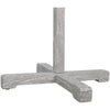 Hiya Freestanding Hat, Coat Rack | 8 Branch Hooks | Whitewash Teakwood | 72" By The Urban Port