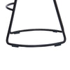 30’’ Saddle Seat Bar Stool with Metal Legs Brown and Black By The Urban Port UPT-37900