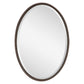 Uttermost Sherise Bronze Oval Mirror By Casagear Home