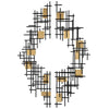 Reflection - 57.5 Inch Metal Grid Wall Decor (Set of 2)