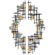 Reflection - 57.5 Inch Metal Grid Wall Decor (Set of 2)