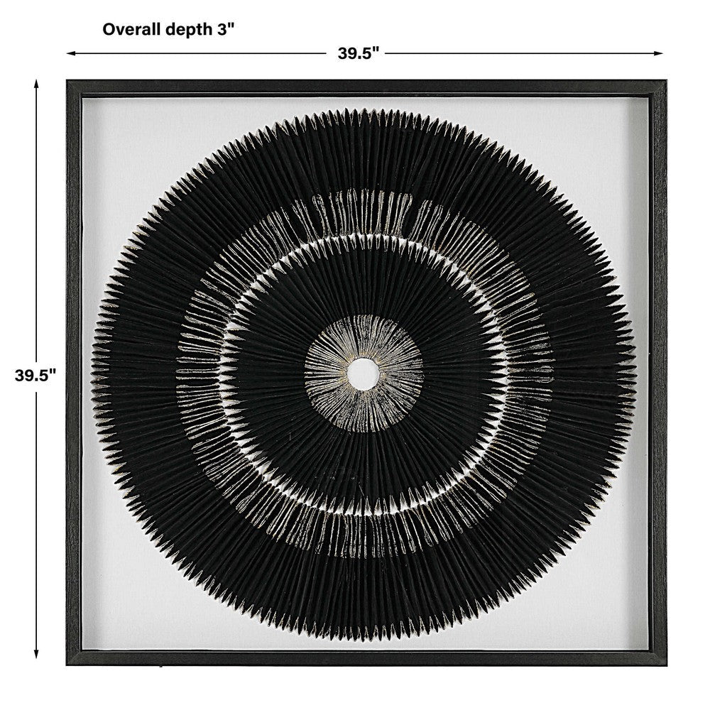 Uttermost Sandara Black And Gold Shadow Box UT-04311