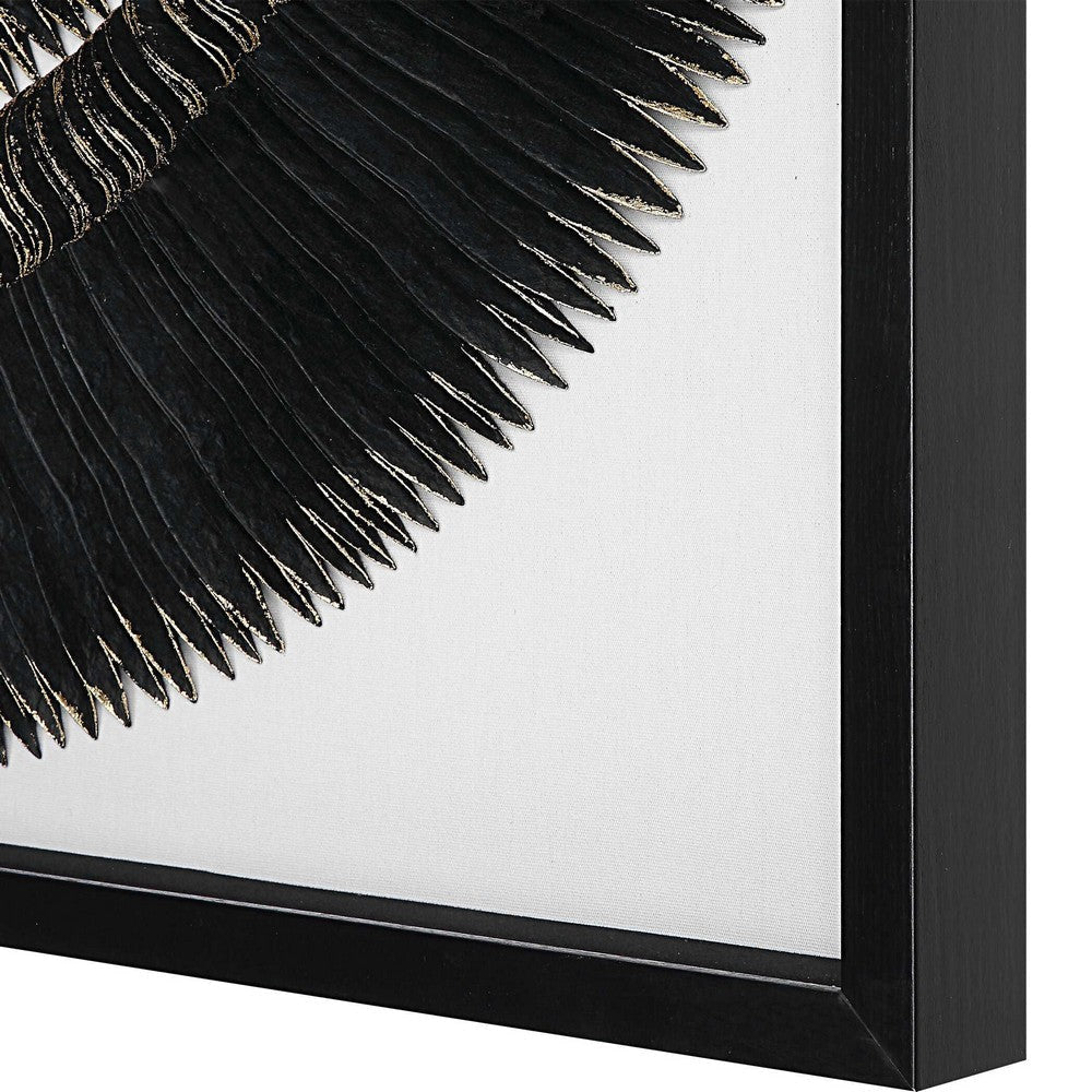 Uttermost Sandara Black And Gold Shadow Box UT-04311
