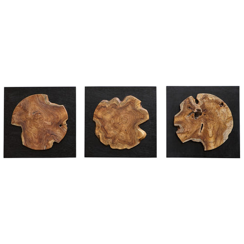 Uttermost 04336 Kolini - Wall Decor (Set of 3)-25.6 Inches Tall and 25.6 Inches Wide