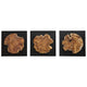 Uttermost 04336 Kolini - Wall Decor (Set of 3)-25.6 Inches Tall and 25.6 Inches Wide