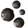 Uttermost Lucky Coins - Wall Decor (Set of 4)-11 Inches Tall and 11 Inches Wide
