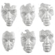 Uttermost 04358 Self-Portrait - Wall Decor (Set of 6)-14 Inches Tall and 9.63 Inches Wide