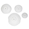 Uttermost Lucky Coins White Metal Wall Bowls Set/4 UT-04362