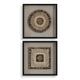 Uttermost Intertwine Knit Paper Shadow Box Set/2