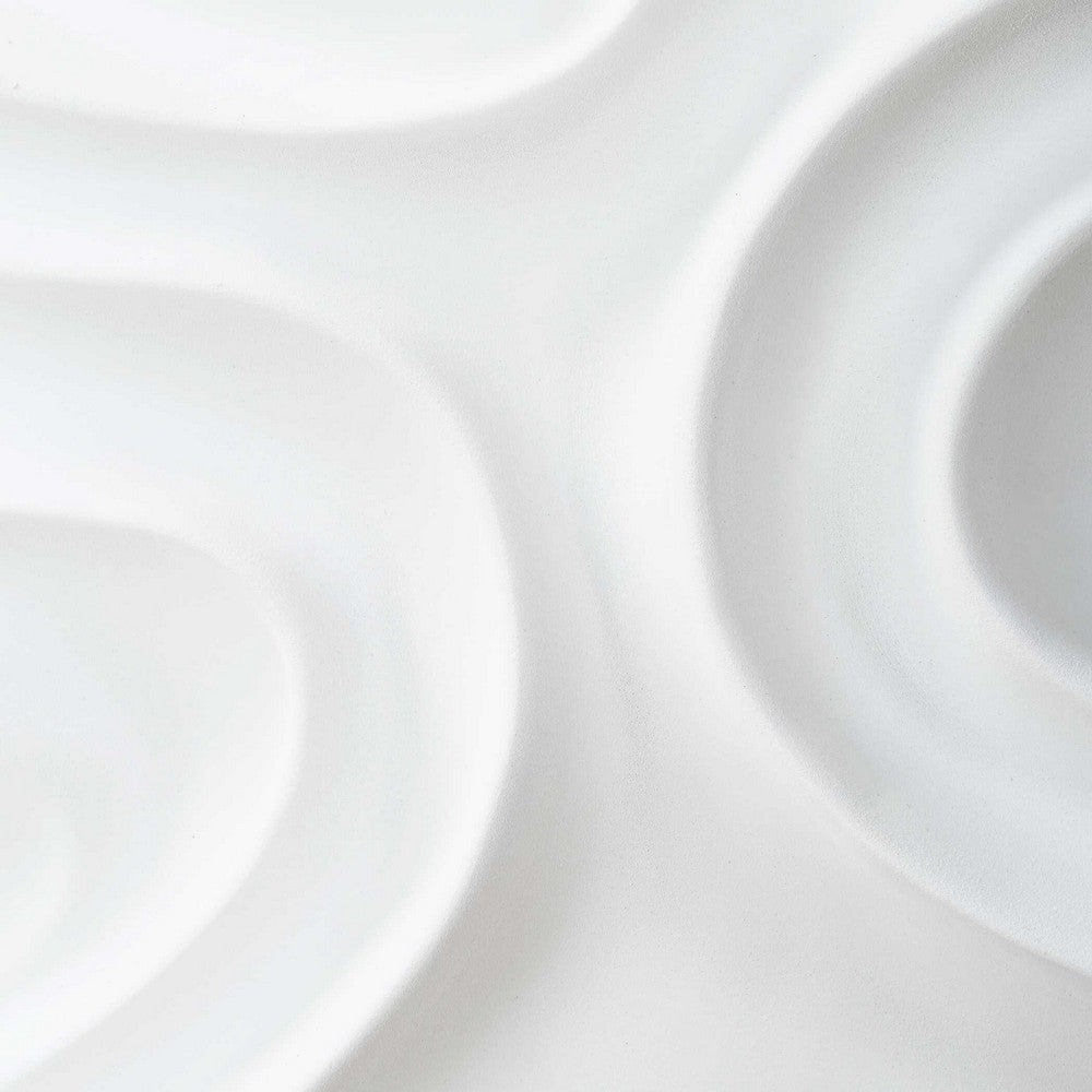 Uttermost Snowdrift Sculpted White Wall Decor Set/4 UT-04368