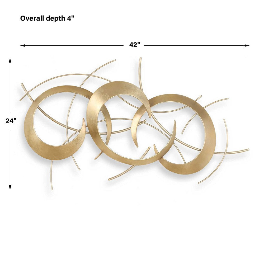 Uttermost Motivate Gold Wall Art UT-04385