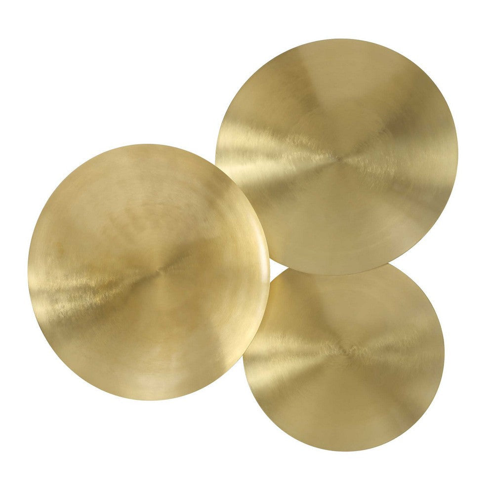 Uttermost Cymbalic Round Brass Wall Art Set/3 UT-04388