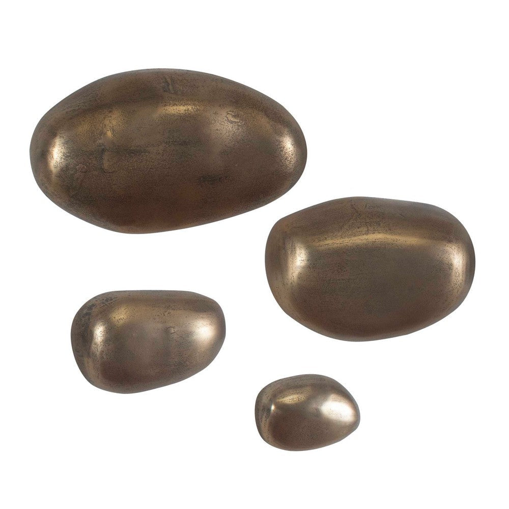 Uttermost Set In Stone Brass Outdoor Wall Art Set/4 UT-04389