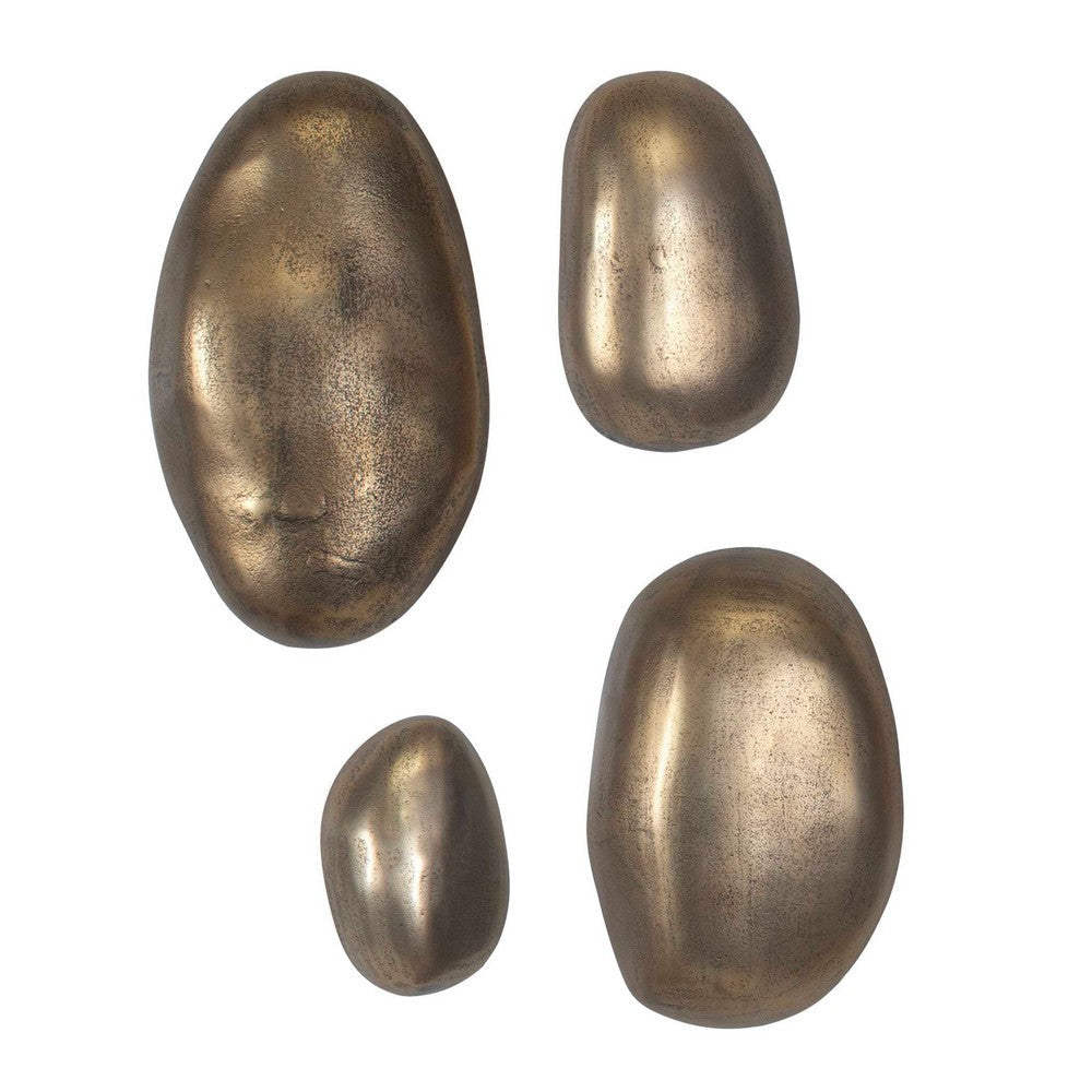 Uttermost Set In Stone Brass Outdoor Wall Art Set/4 UT-04389