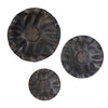 Uttermost Peonia Outdoor Bronze Wall Art Set/3
