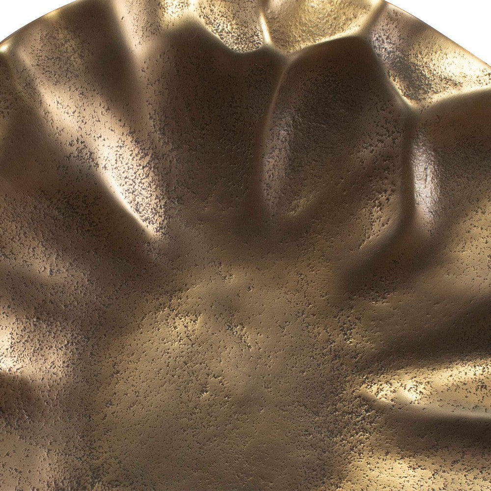 Uttermost Peonia Outdoor Gold Wall Art Set/3