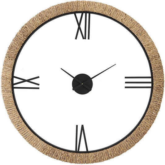 Uttermost Montecito - Wall Clock in Modern Style-39.75 Inches Tall and 39.75 Inches Wide