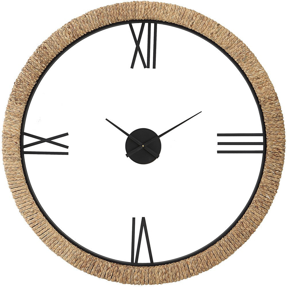 Uttermost Montecito - Wall Clock in Modern Style-39.75 Inches Tall and 39.75 Inches Wide