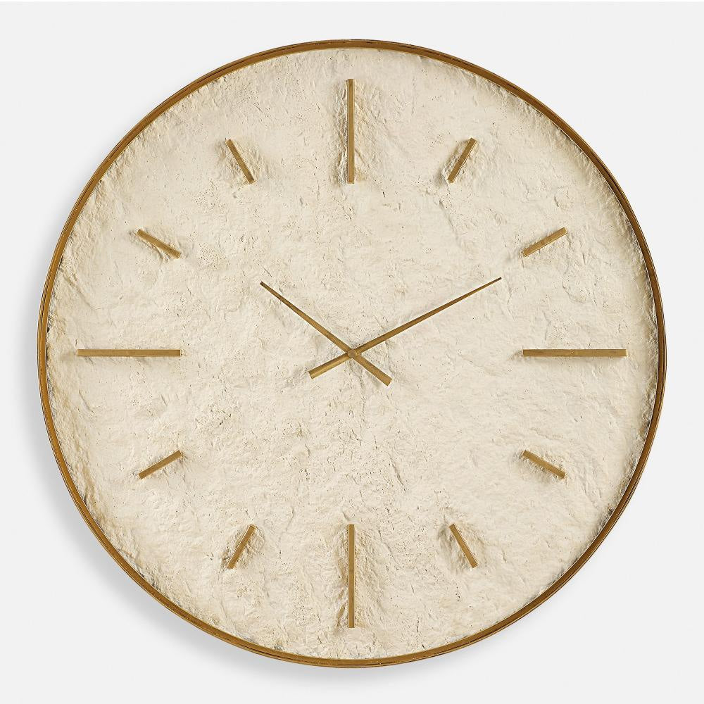Uttermost 06467 Stone Serenity - Wall Clock-35.38 Inches Tall and 35.38 Inches Wide UT-06467