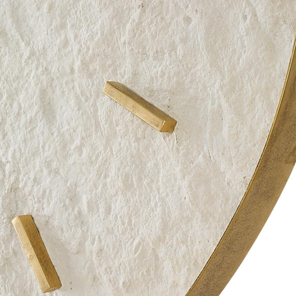 Uttermost 06467 Stone Serenity - Wall Clock-35.38 Inches Tall and 35.38 Inches Wide UT-06467