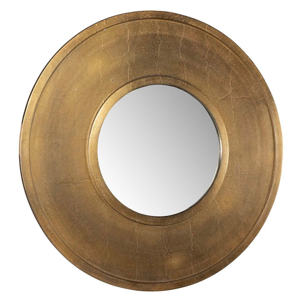 Uttermost Axel Round Brass Mirror UT-07088