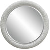 Uttermost 08168 Mariner - Round Mirror-47 Inches Tall and 47 Inches Wide, Finish Color: White
