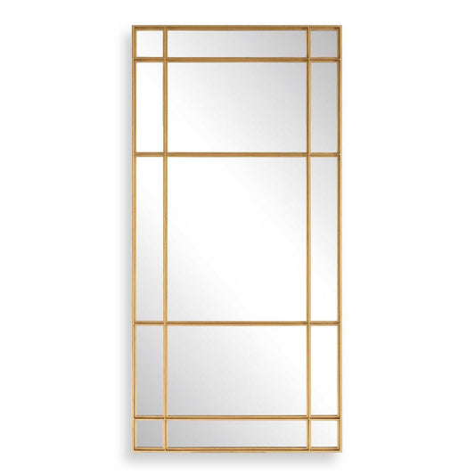 Uttermost Spurgeon Gold Window Mirror