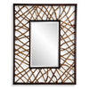 Uttermost Teak Maze Rectangle Mirror UT-08184