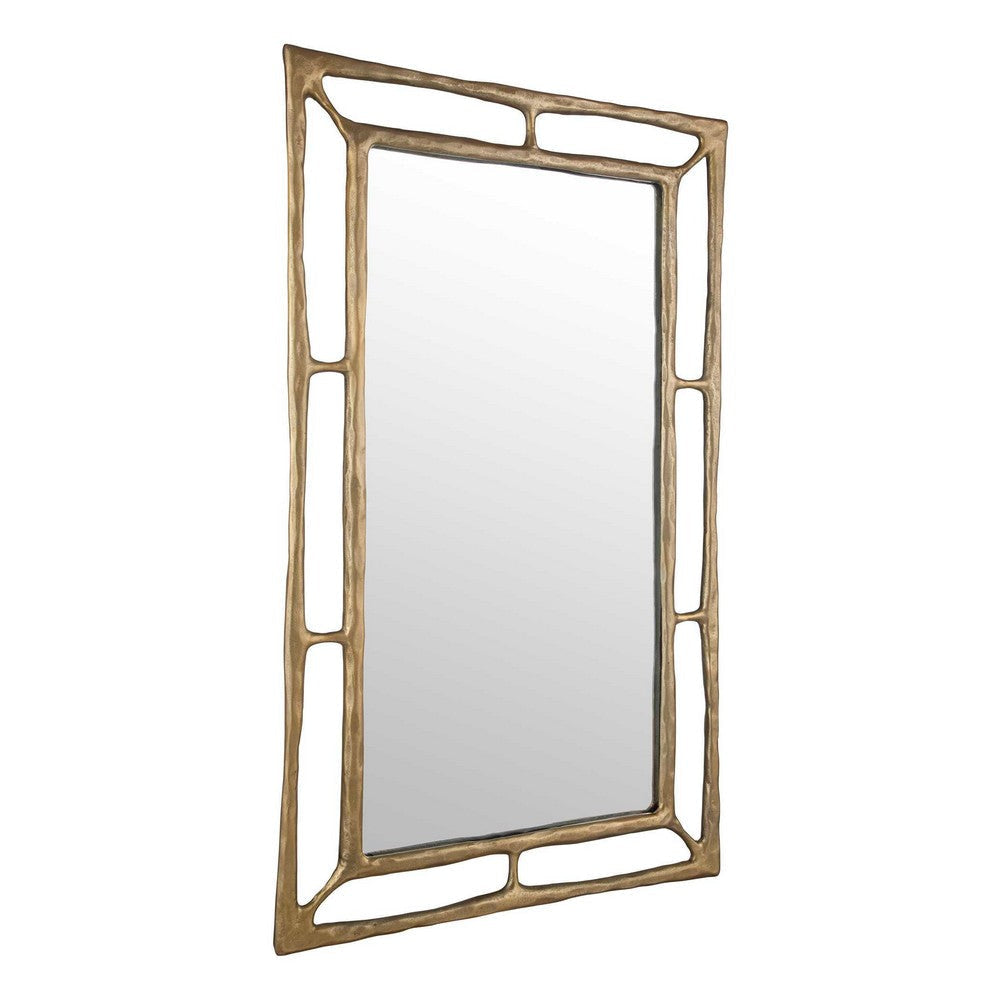 Uttermost Felix Brass Rectangle Mirror UT-08186