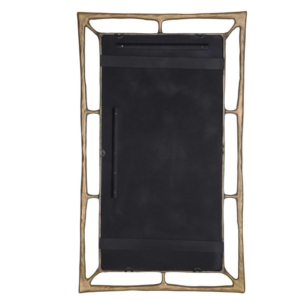Uttermost Felix Brass Rectangle Mirror UT-08186