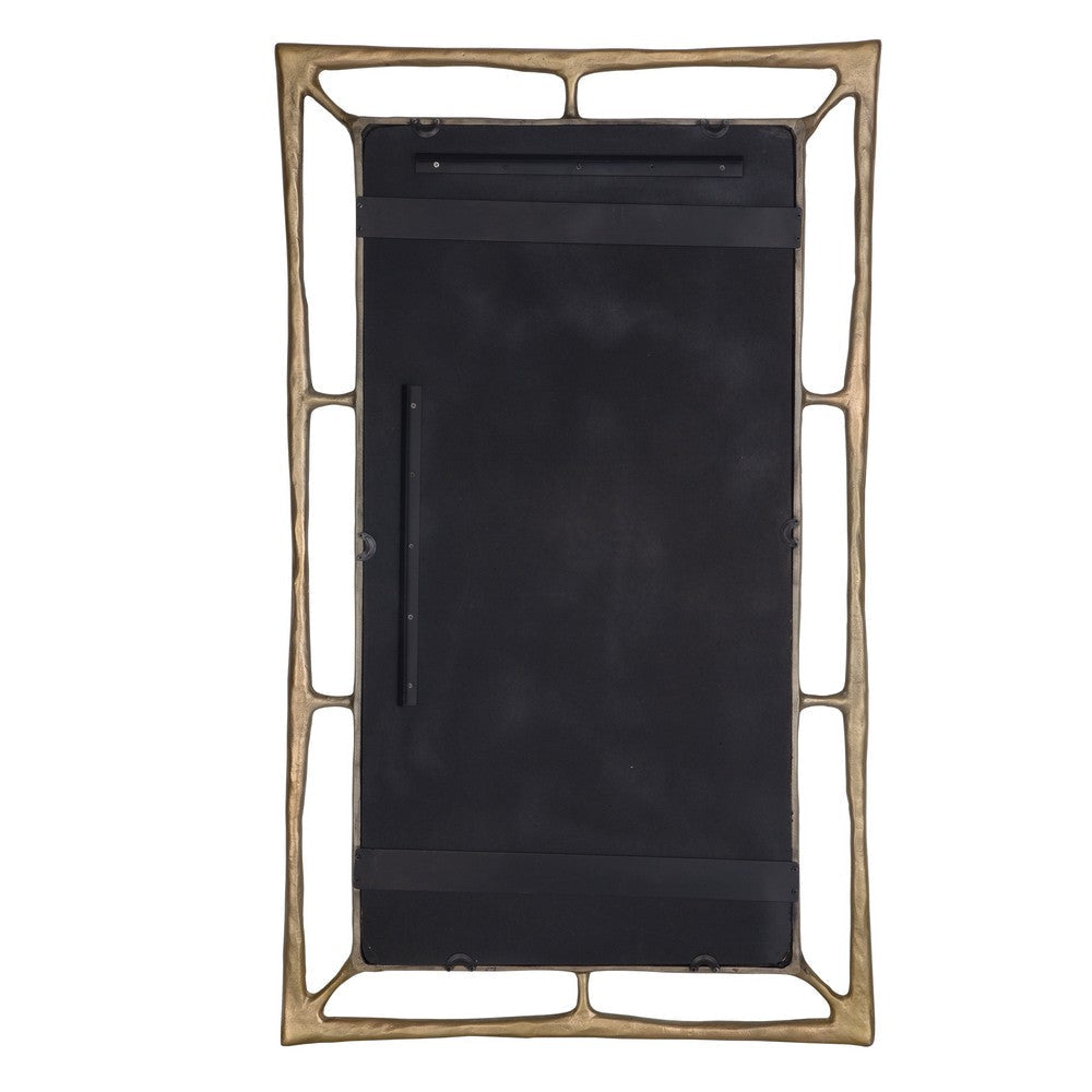 Uttermost Felix Brass Rectangle Mirror UT-08186