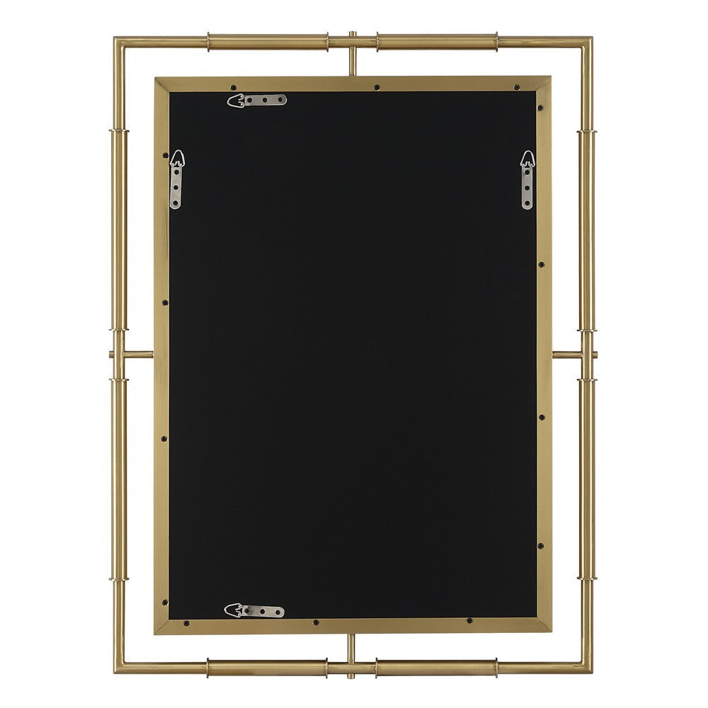 Uttermost It’s All Connected Rectangle Brass Mirror UT-08188