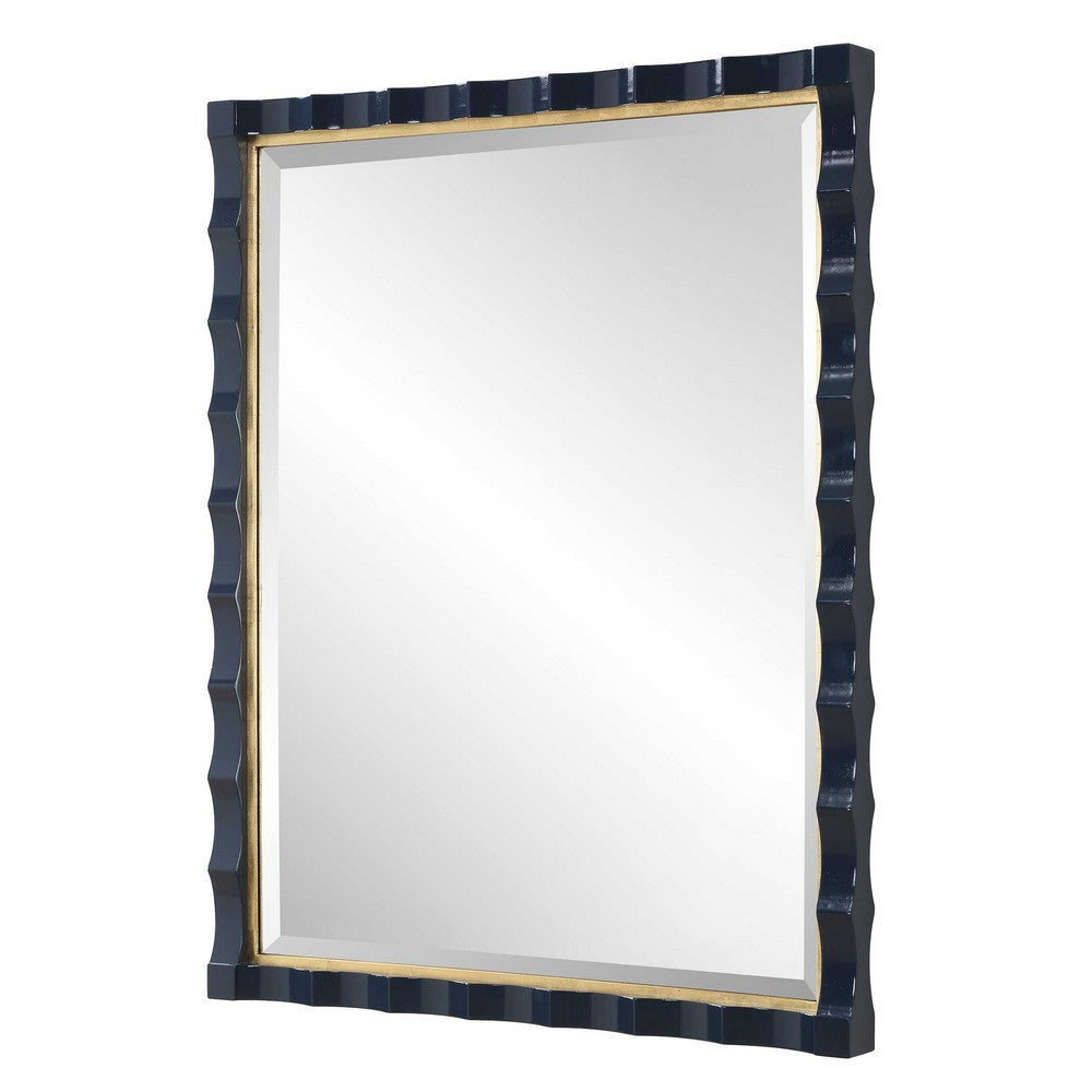 Uttermost Gulf Navy Blue Mirror UT-08207