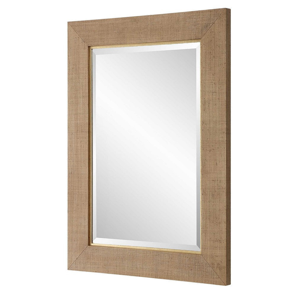 Uttermost Bungalow Grass Cloth Mirror UT-08208