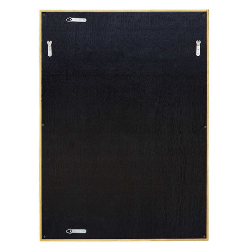 Uttermost Overlap Teak Wood Mirror