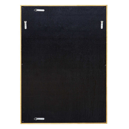 Uttermost Overlap Teak Wood Mirror