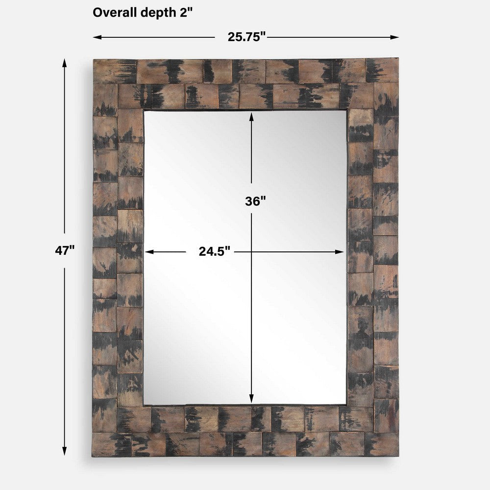 Uttermost Burke Wooden Mirror UT-08214
