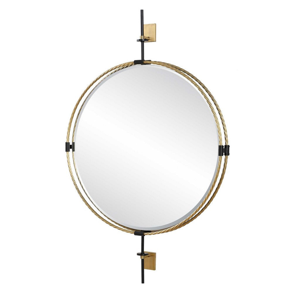 Uttermost Guardrail Round Mirror UT-08215